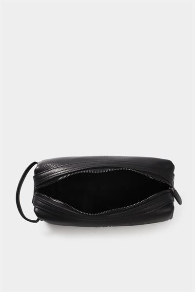 Guard Siyah  Unisex Deri El Çantası