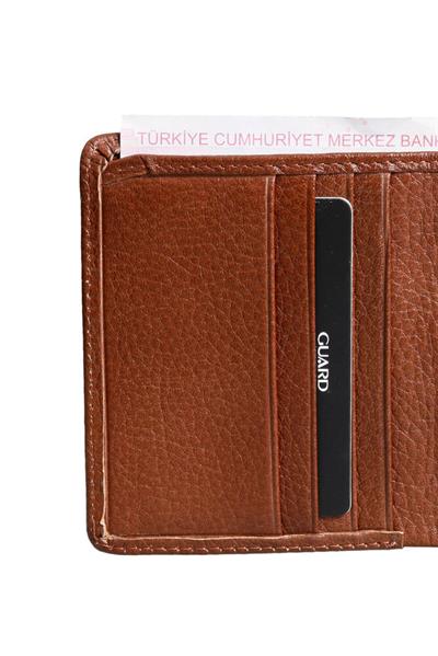 Guard Taba Minimal Spor Deri Erkek Cüzdanı