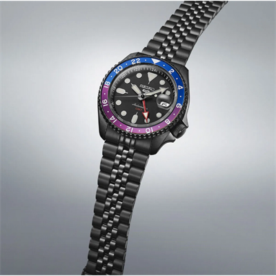 Seiko 5 Sports Otomatik GMT SSK027K Erkek Kol Saati SSK027K1