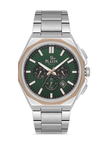HDS-PL-1080GA-E10 Çelik Kordon Fonksiyonları Aktif Erkek Kol Saati 