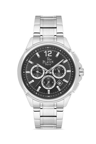 HDS-1214GA-A2 Çelik Kordon Fonksiyonları Aktif Erkek Kol Saati 