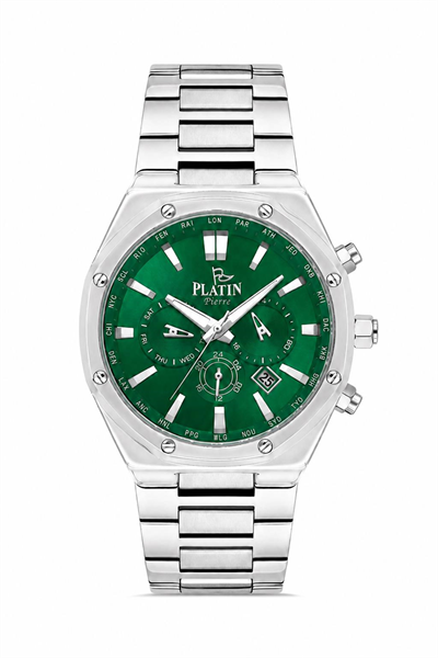 HDS-1290GA-A10 Çelik Kordon Fonksiyonları Aktif Erkek Kol Saati 