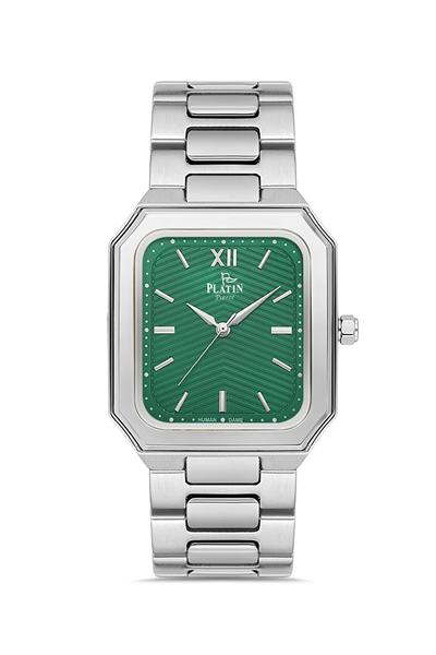 HDS-1307GA-A10 Çelik Kordon Kare Erkek Kol Saati 