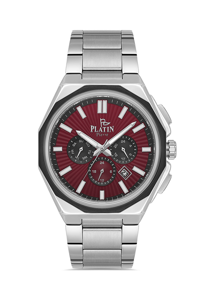 HDS-PL-1080GA-J8 Çelik Kordon Fonksiyonları Aktif Erkek Kol Saati 