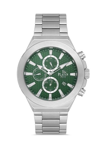 HDS-PL-1174GA-A10 Çelik Kordon Fonksiyonları Aktif Erkek Kol Saati 