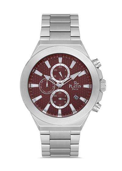 HDS-PL-1174GA-A8 Çelik Kordon Fonksiyonları Aktif Erkek Kol Saati 