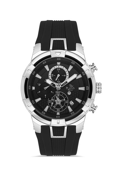 HDS-PL-1113GD-J2 Silikon Kordon Fonksiyonları Aktif Erkek Kol Saati 