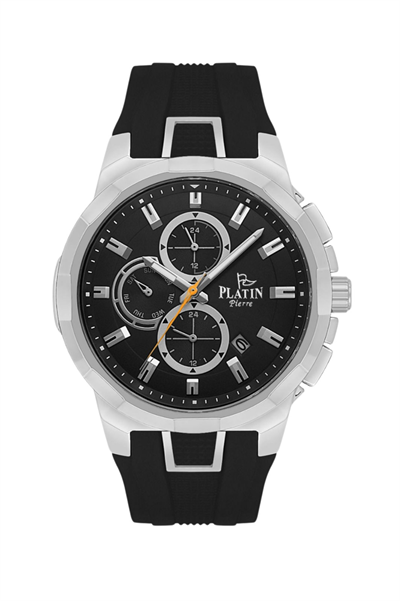 HDS-PL-1114GD-J2 Silikon Kordon Fonksiyonları Aktif Erkek Kol Saati 