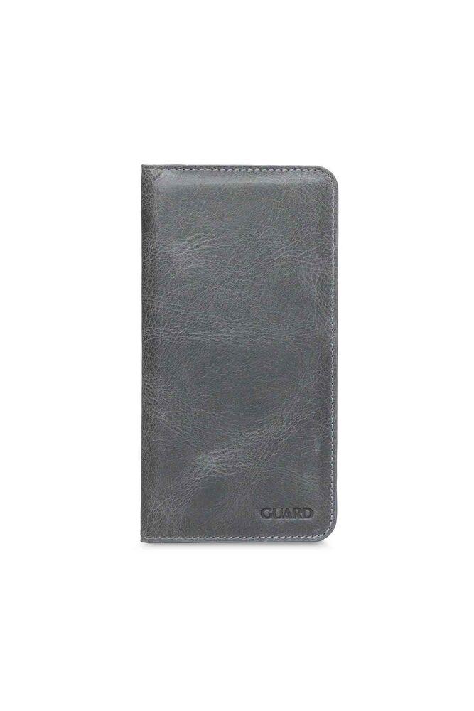 Guard Antik Gri Telefon Girişli El Portföyü