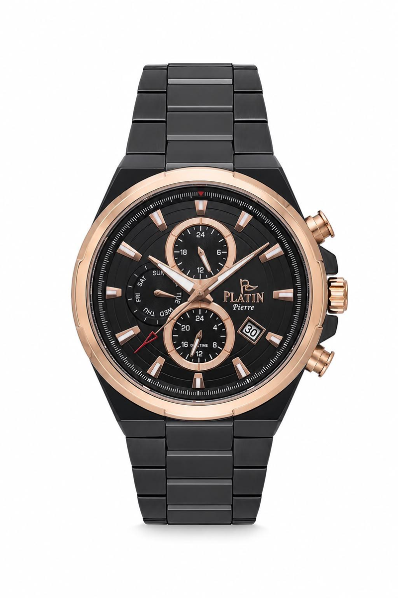 HDS-1254GA-R2 Çelik Kordon Fonksiyonları Aktif Erkek Kol Saati 