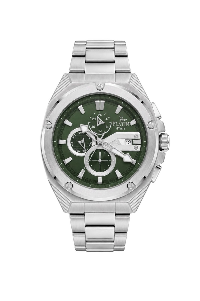 HDS-1285GA-A10 Çelik Kordon Fonksiyonları Aktif Erkek Kol Saati 