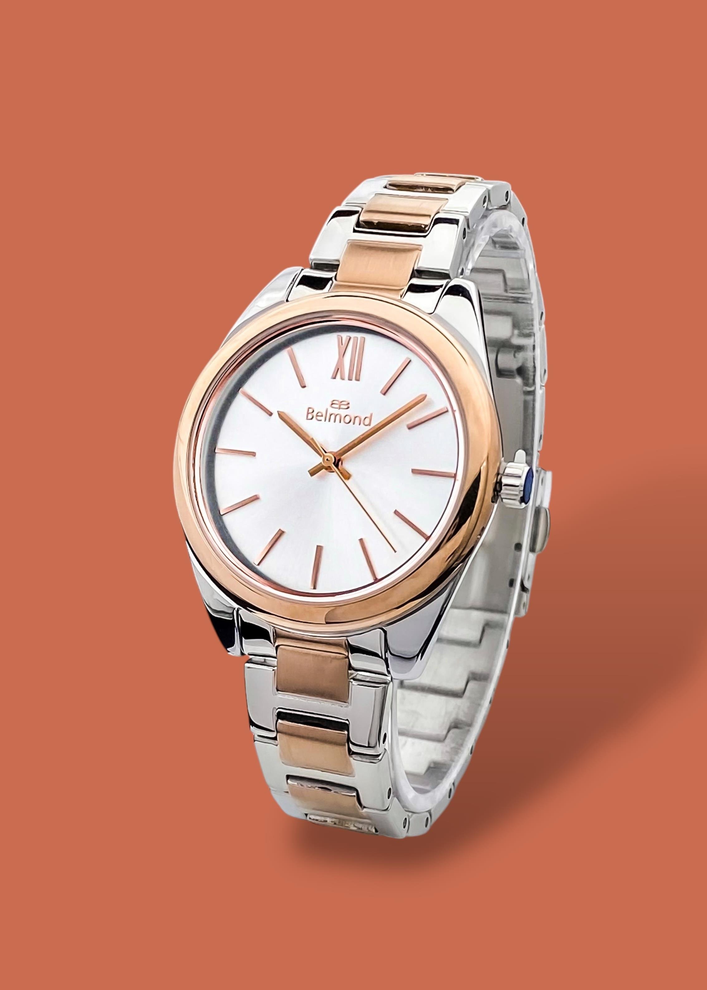 Orijinal 2 Yıl Garantili 3 Atm Su Geçirmez Gümüş Rose Gold Renk Çelik Kordon Kadın Kol Saati
