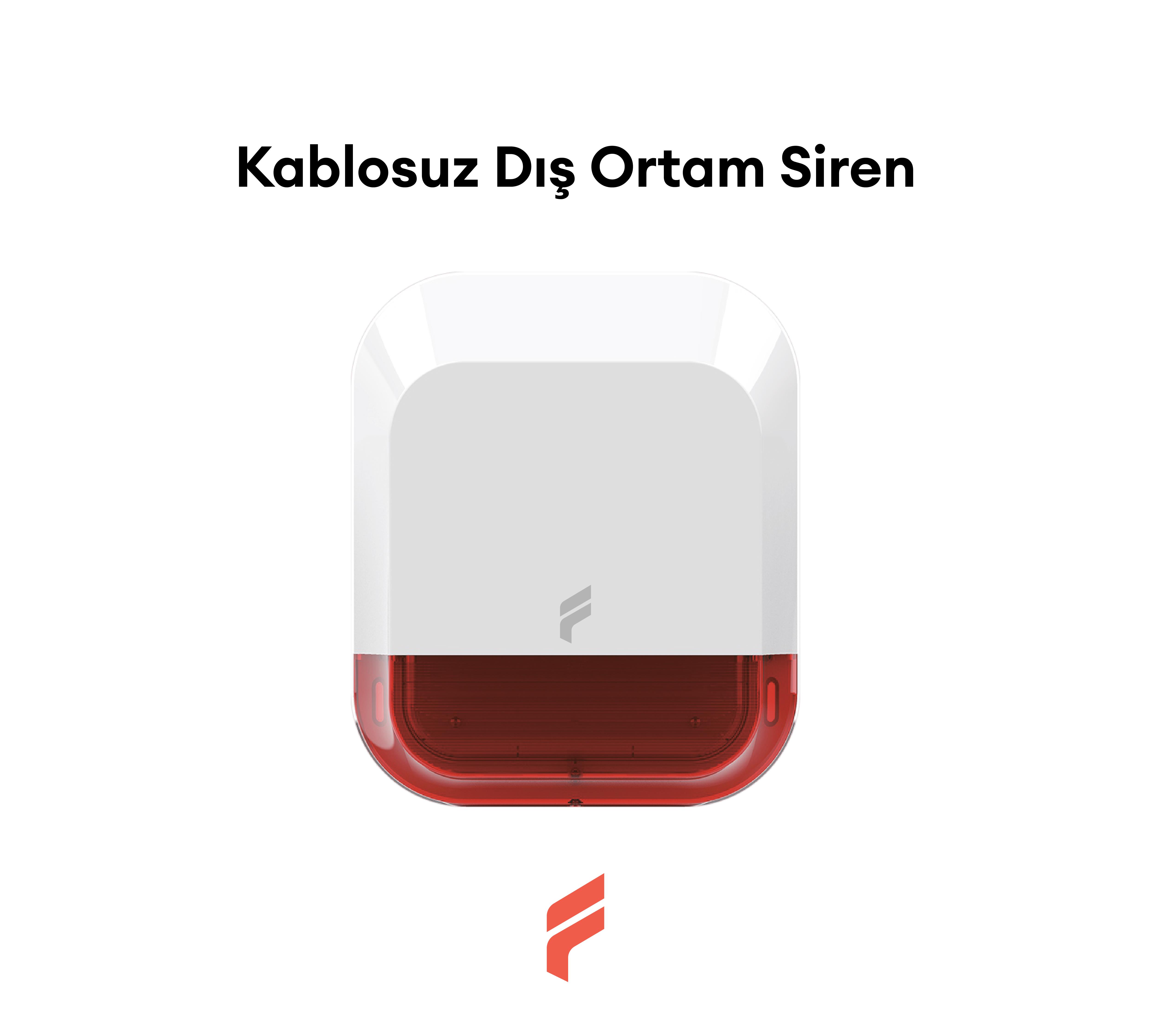 DJD02A - Kablosuz Dış Ortam Siren