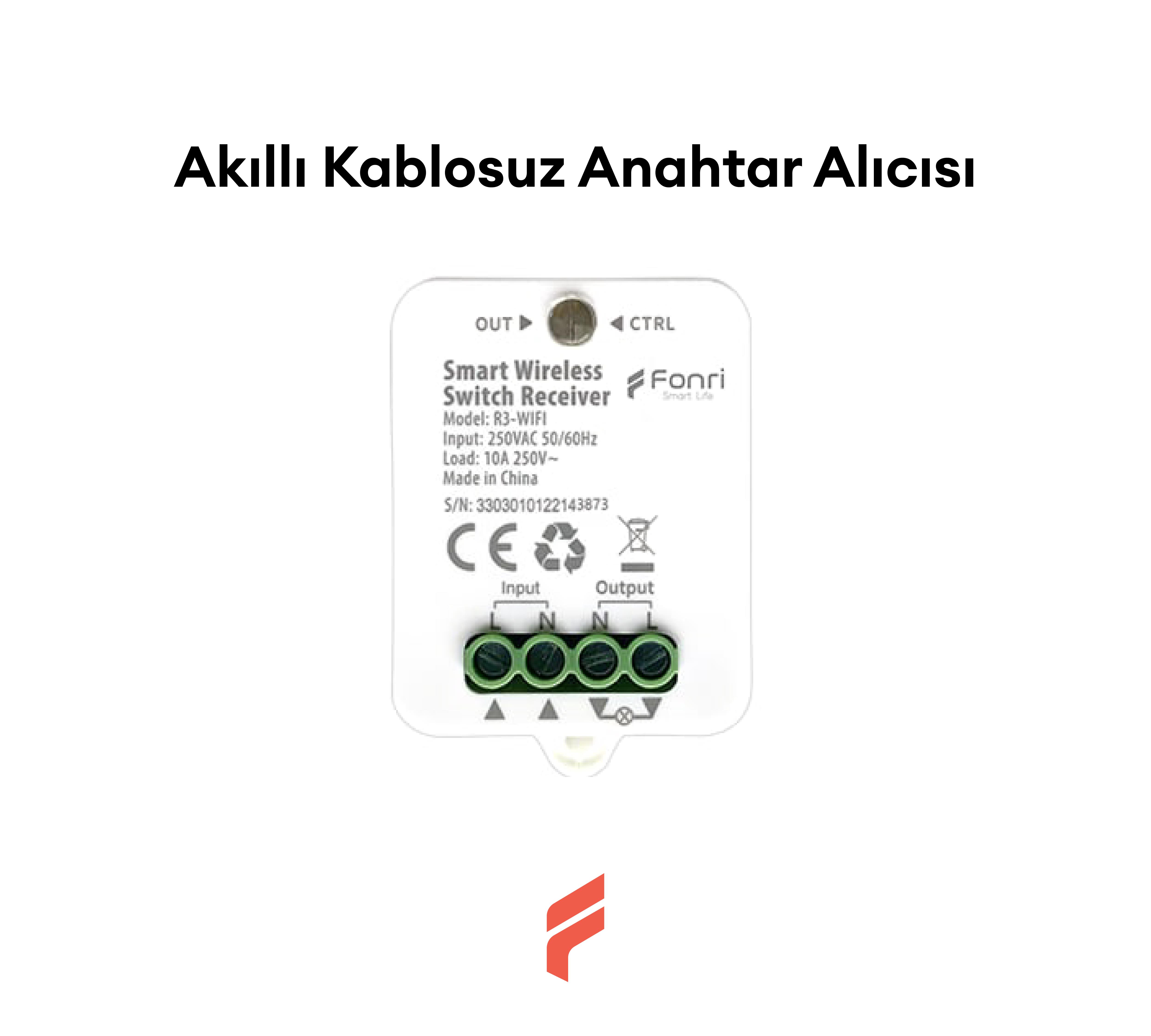 Akıllı Kablosuz Anahtar Alıcısı