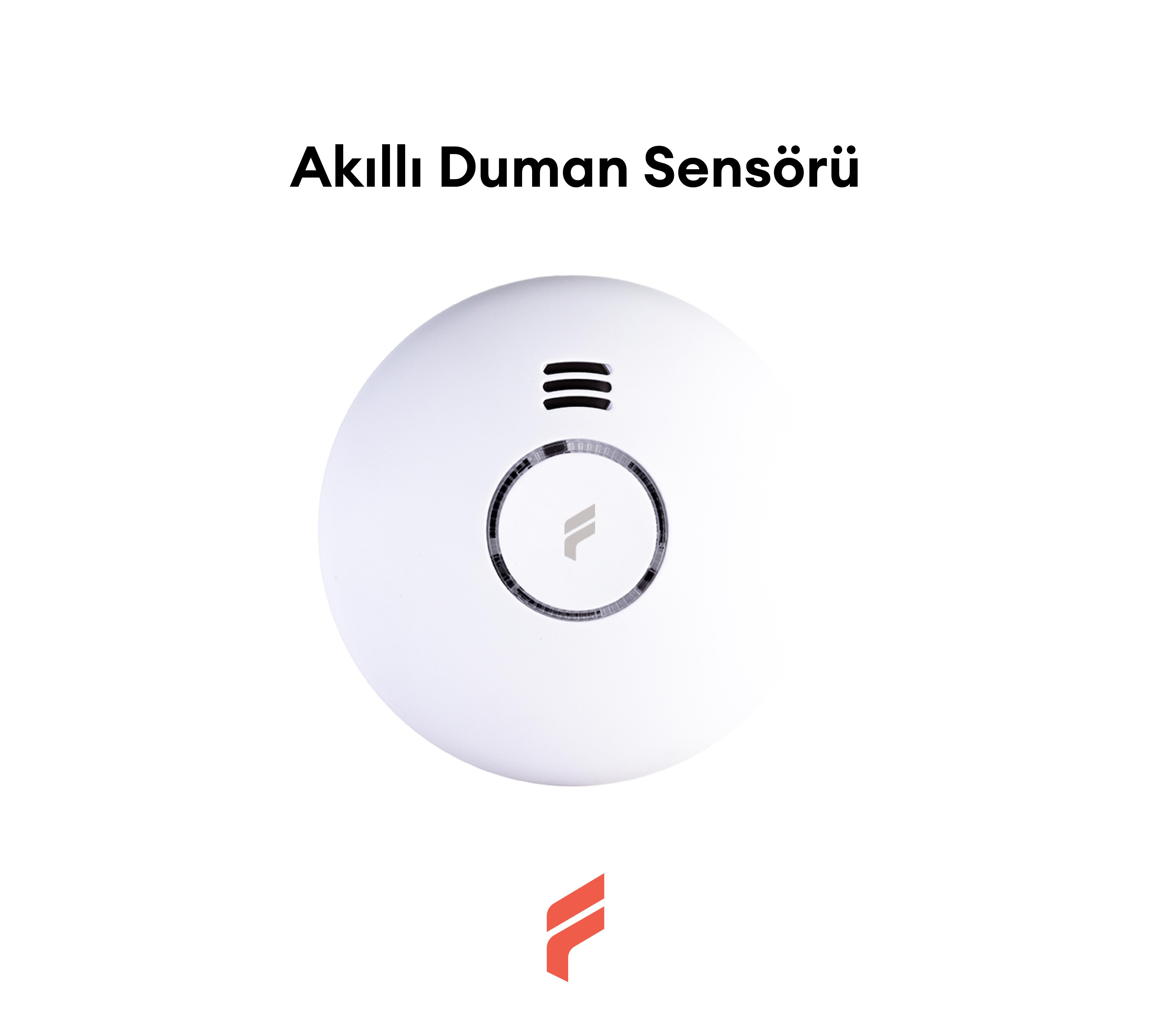 Akıllı Duman Sensörü -- Fonri Mobil Uygulamasından Kontrol, Anlık Bildirim