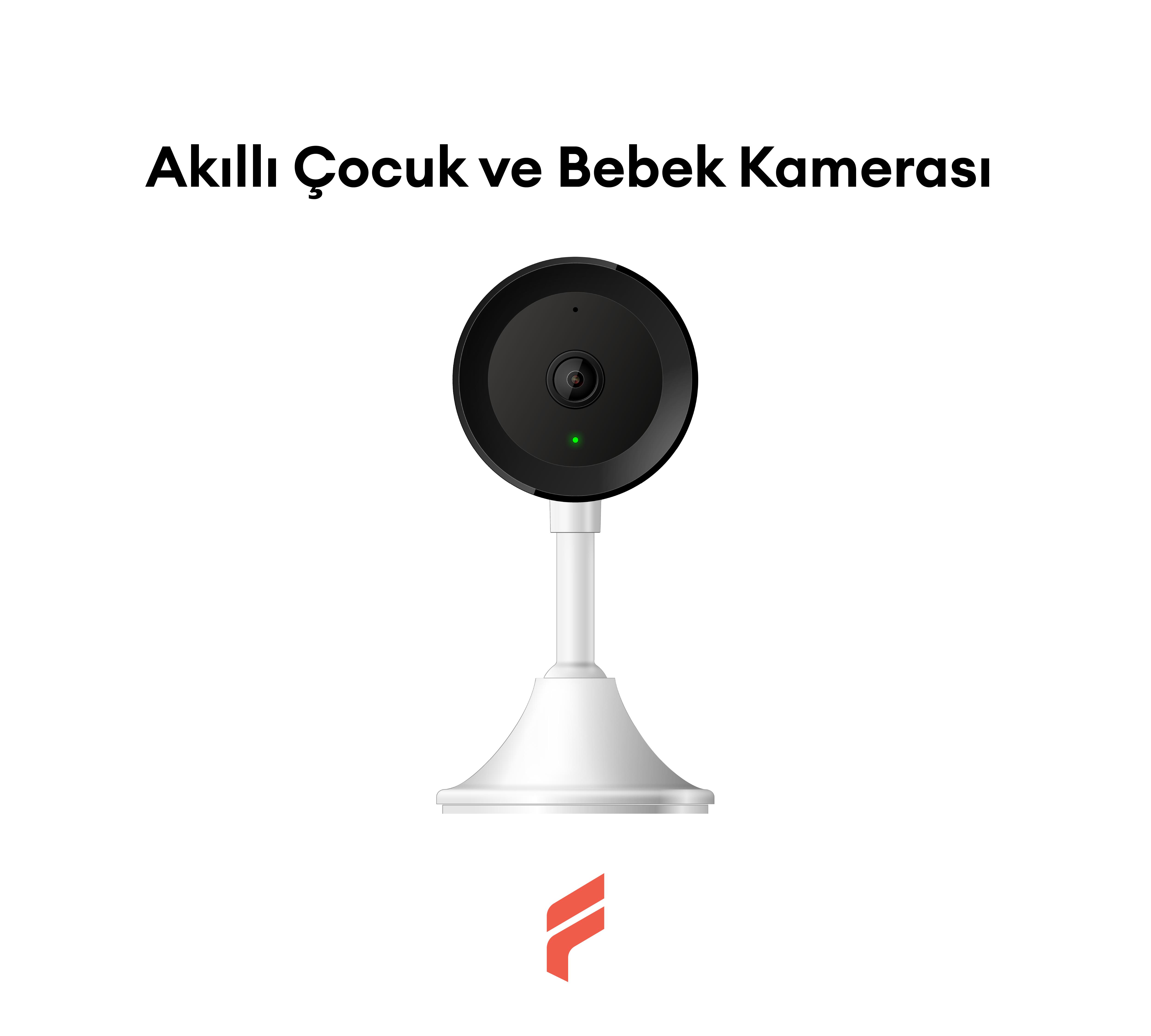 EFSANE KASIM ÜRÜNÜ Akıllı Çocuk ve Bebek Kamerası - Uzaktan Kontrol, Çift Yönlü Konuşma