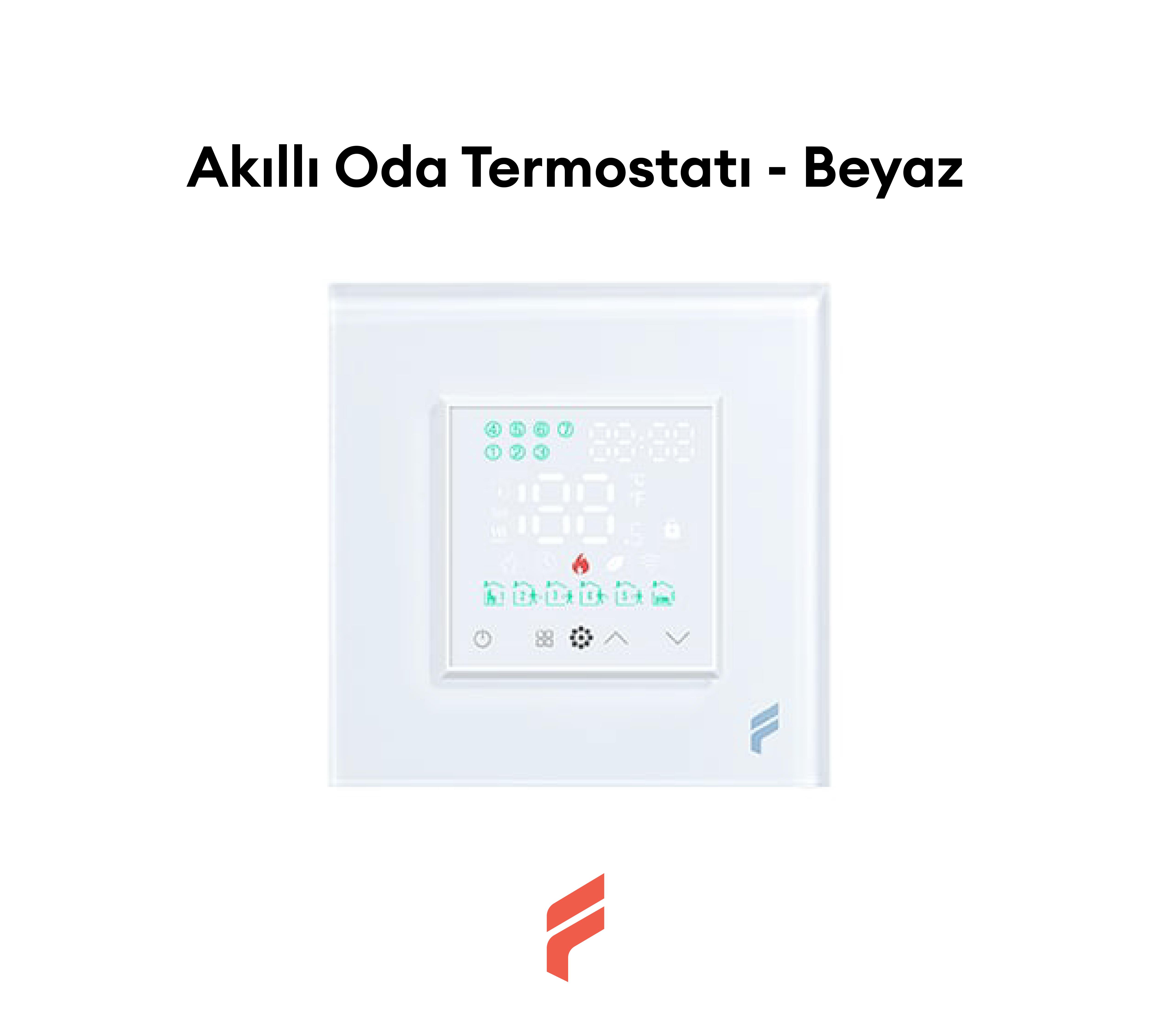 Akıllı Oda Termostatı - Beyaz
