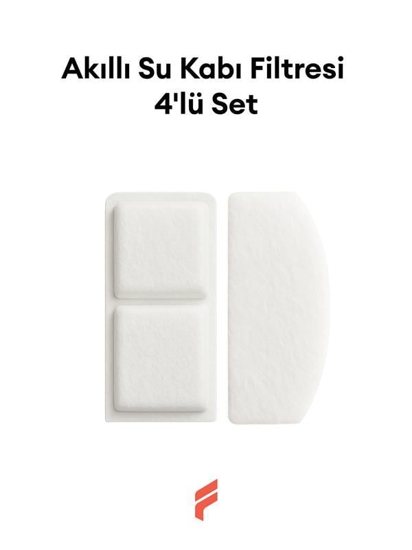 Evcil Hayvan Akıllı Su Kabı Filtresi 4'lü Set
