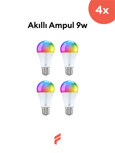 4'lü Akıllı Ampul Seti