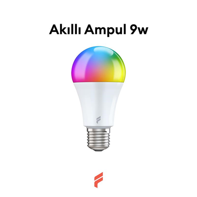 Akıllı Ampul (Wi-Fi, 9W)