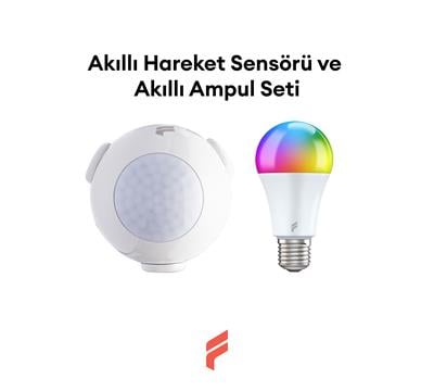 Akıllı Hareket Sensörü ve Akıllı Ampul Seti