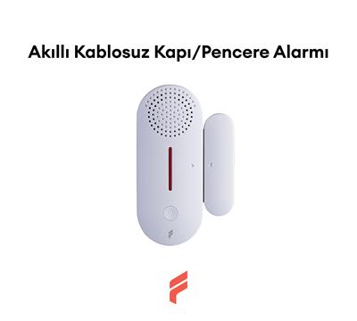 Akıllı Kablosuz Kapı/Pencere Alarmı - Fonri Mobil Uygulamasından Kontrol, Anlık Bildirim