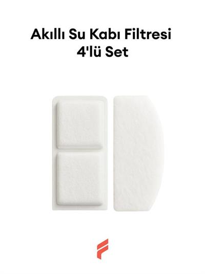 Evcil Hayvan Akıllı Su Kabı Filtresi 4'lü Set