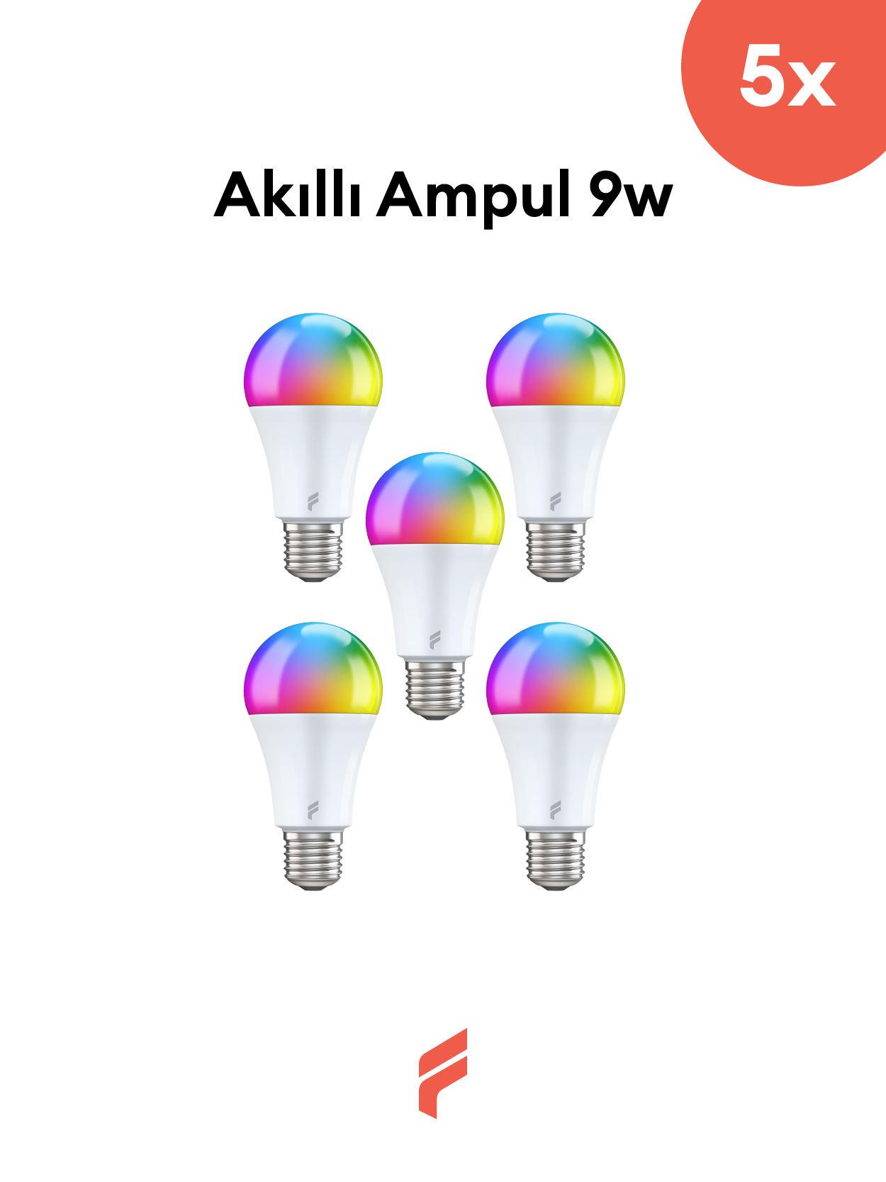 5'li Akıllı Ampul Seti
