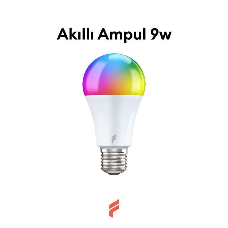 Akıllı Ampul (Wi-Fi, 9W)