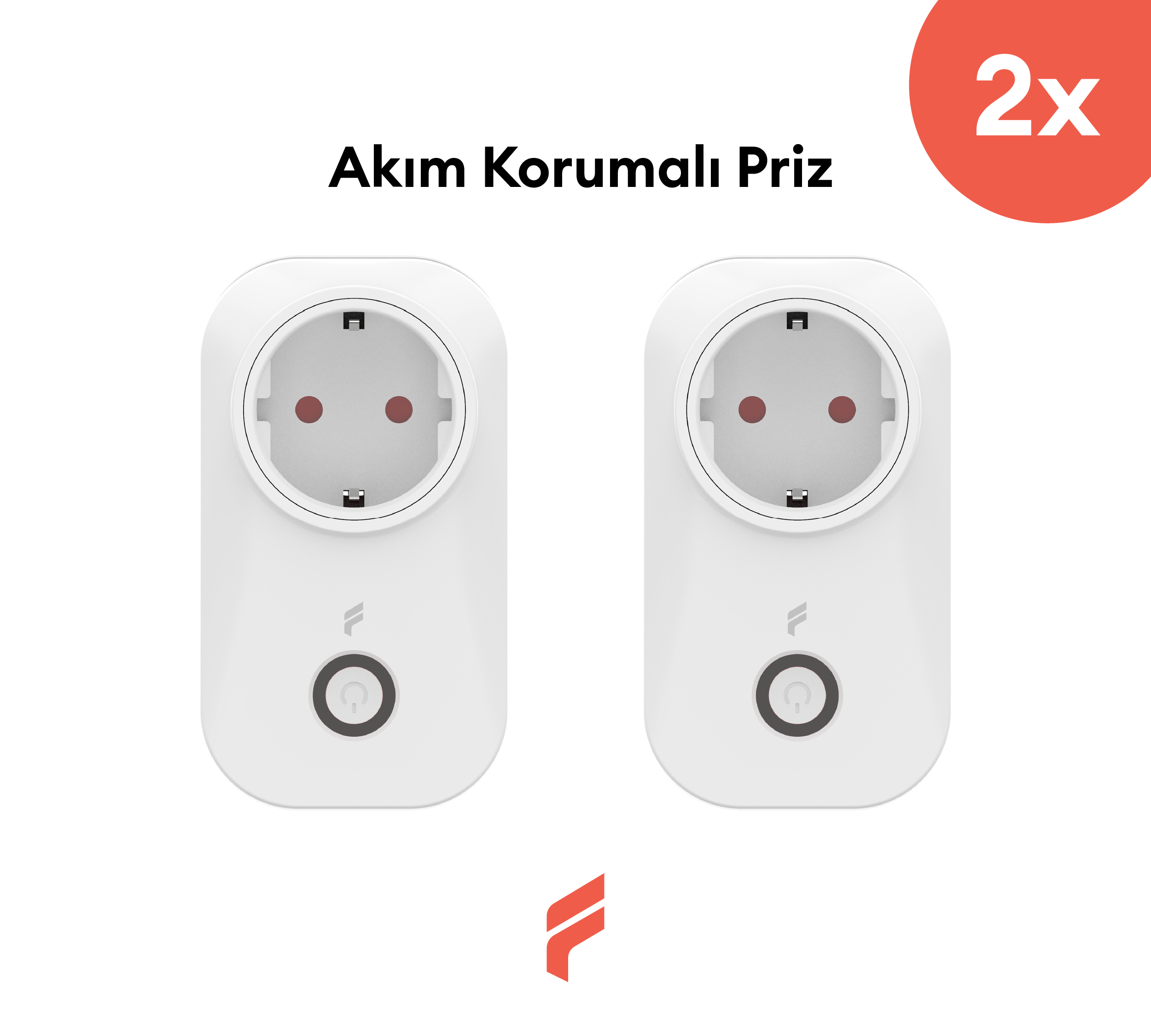 Akıllı Akım Korumalı Priz (16 AMPER), Wifi, 2 Yıl Garanti, Uzaktan Kontrol, Enerji Tüketim Takibi
