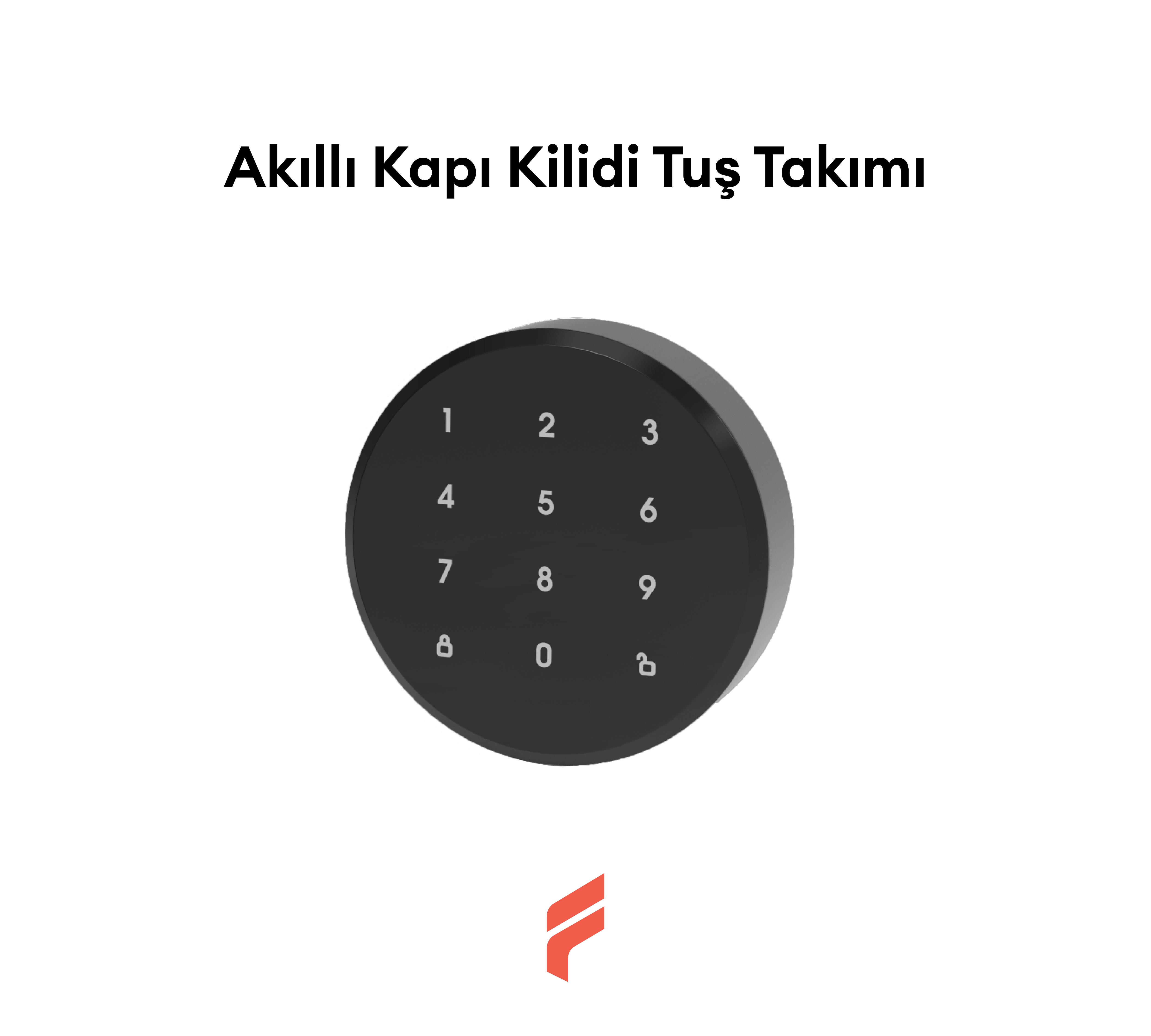 Akıllı Kapı Kilidi Tuş Takımı