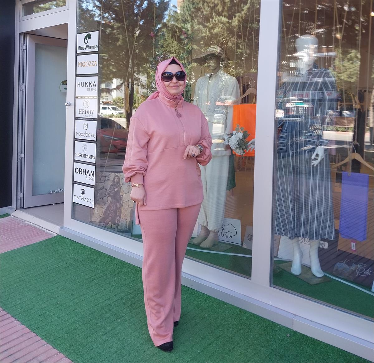 HUKKA FERMUARLI PARAŞÜT DETAYLI TUNİK SOMON 23HK1104