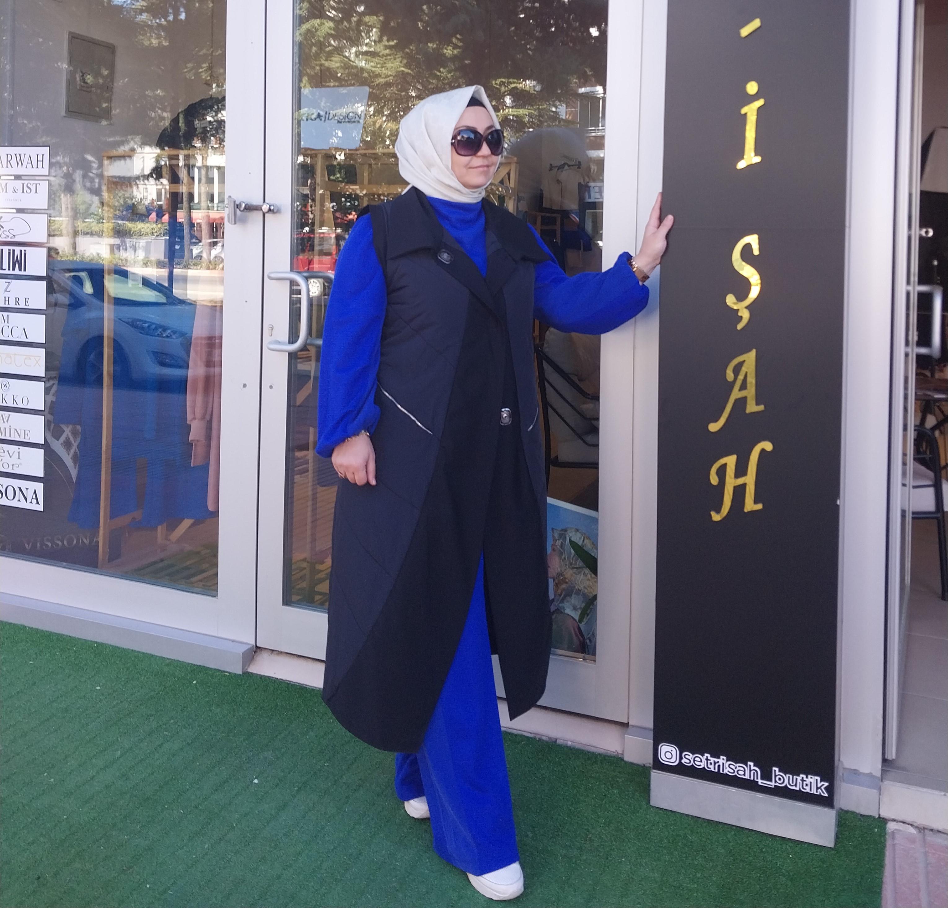 MİSSWHENCE ASİMETRİK YELEK SİYAH 34700