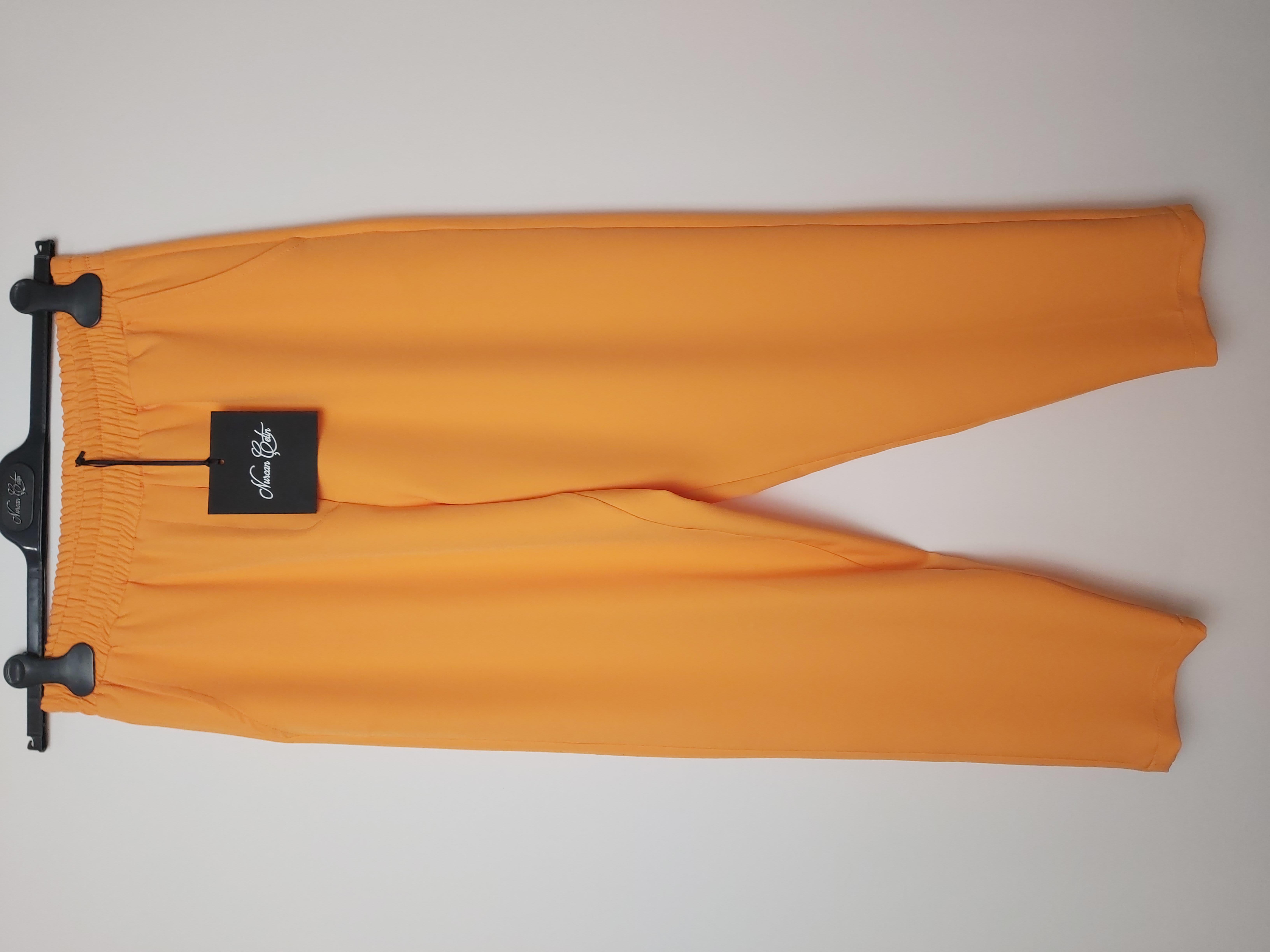 NURCAN ÇETİN DAR PAÇA PANTOLON ORANJ 23015