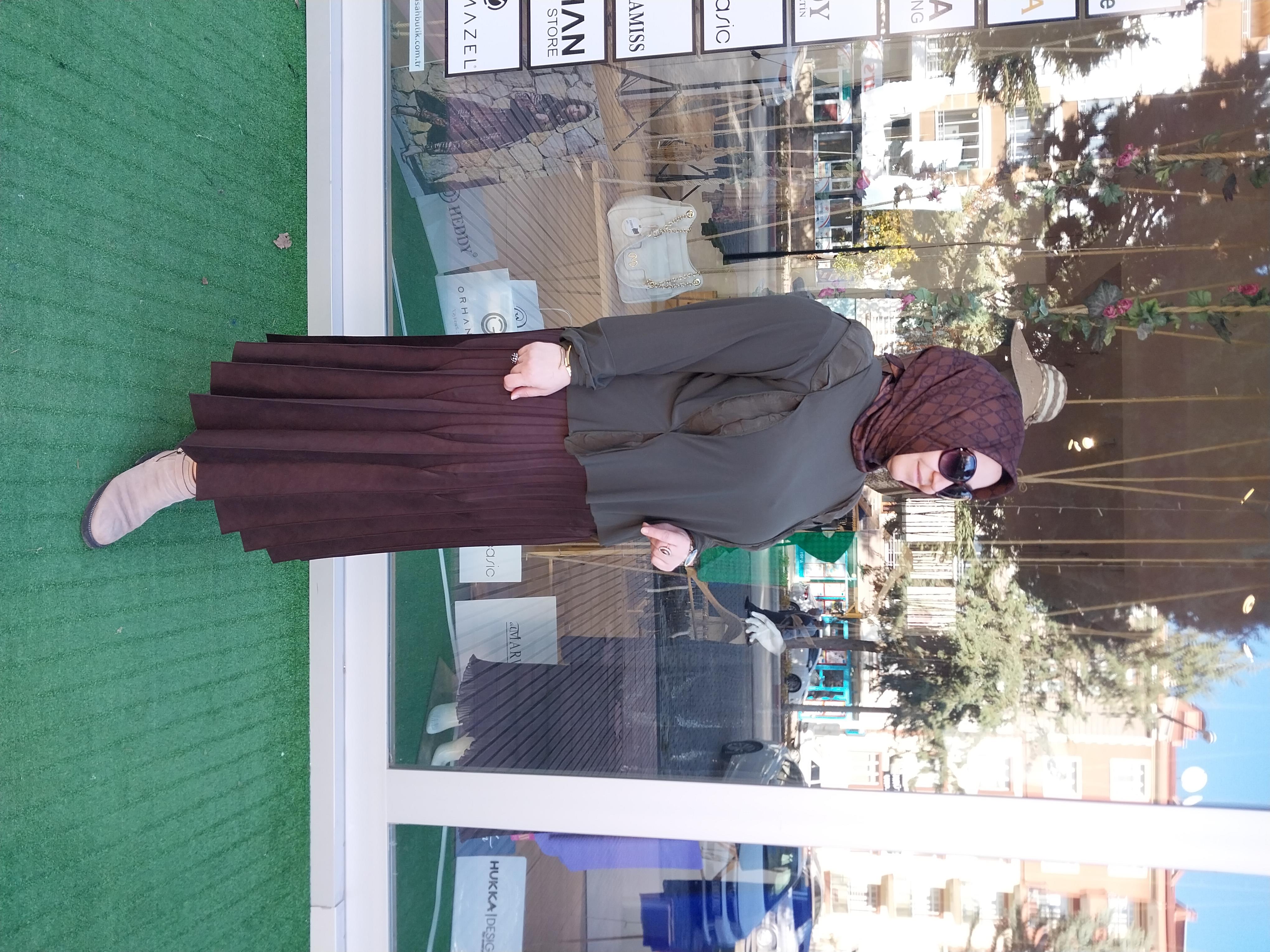 MİSSWHENCE İPEK DETAYLI KISA TUNİK YEŞİL 34010