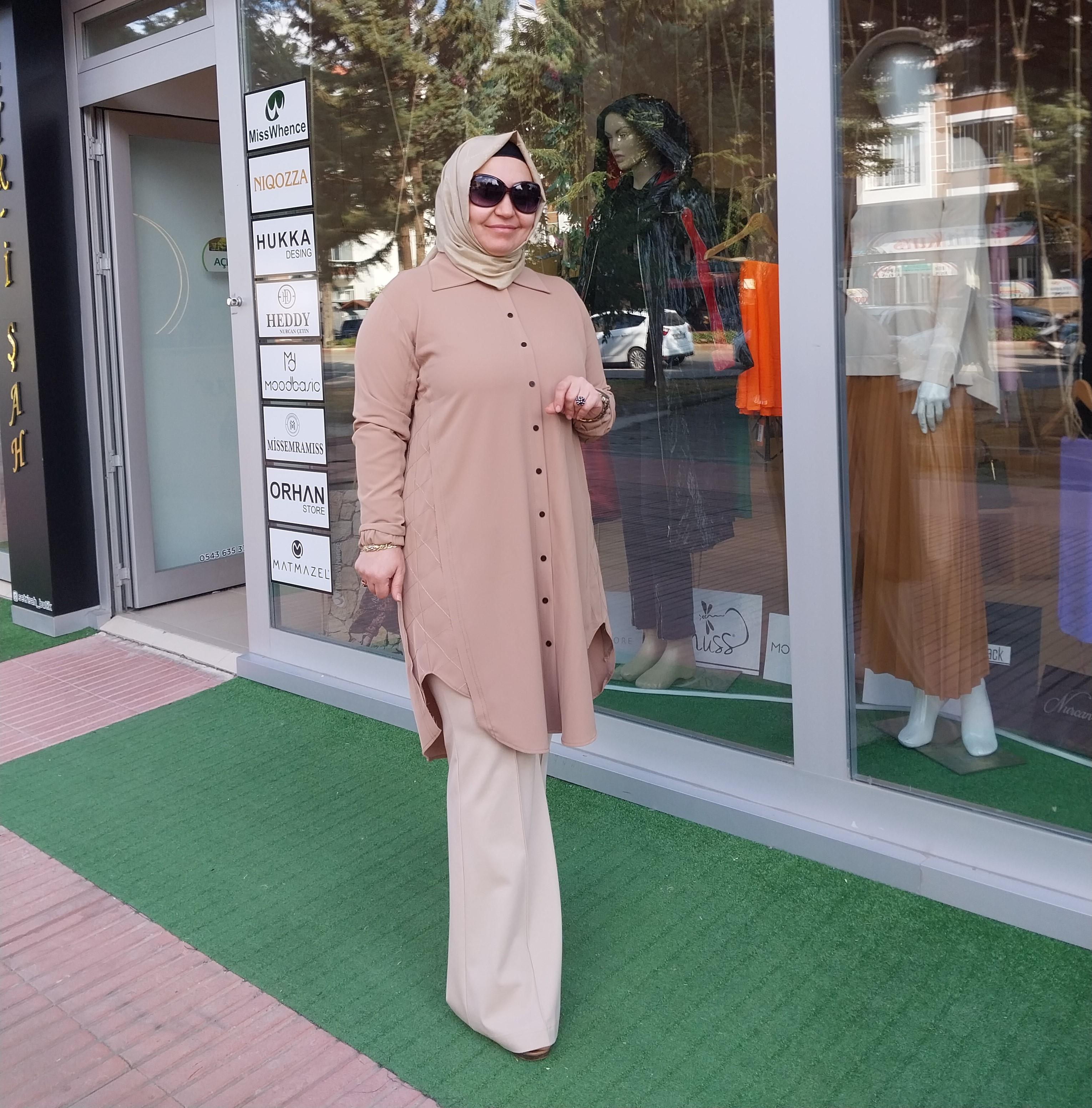 MİSSWHENCE YANI DİKİŞ DETAYLI GÖMLEK KAYISI 34303