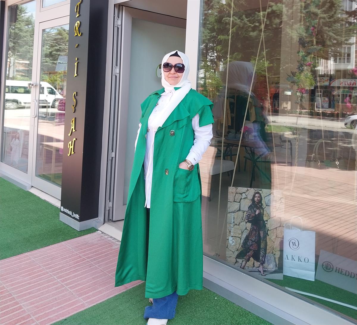 MİSSWHENCE YELEK YEŞİL 33703