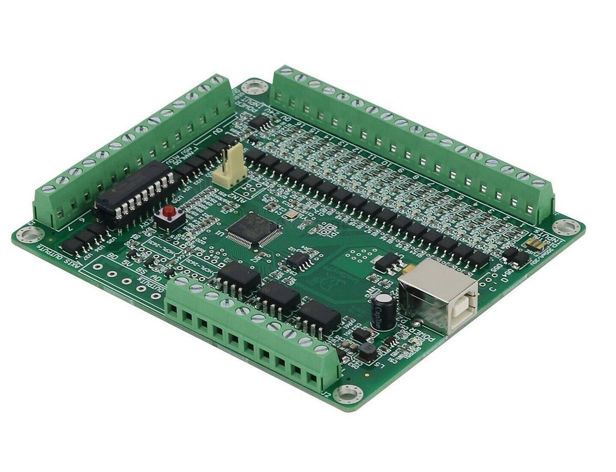 5 Eksen Mach3 USB Kontrol Kartı AKZ250 Yeni Nesil