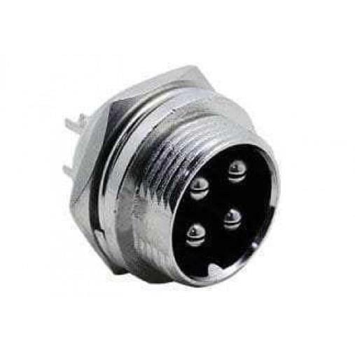 4 Pin Mike Soket Erkek