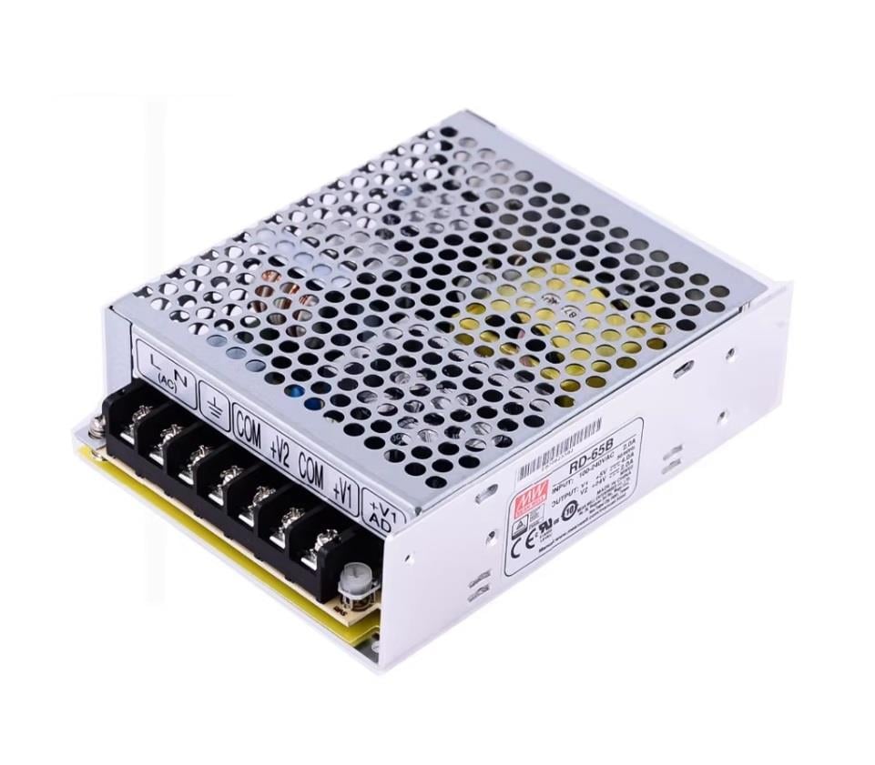 65W 24V-5Vdc Çift Çıkışlı Güç Kaynağı SMPS