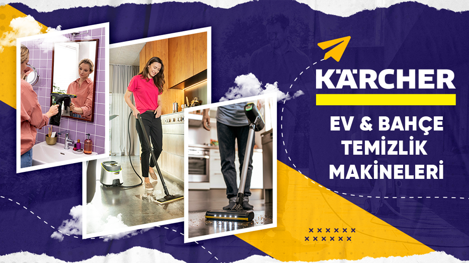 Kärcher Ev & Bahçe Temizlik Ürünleri: Temizlik Teknolojisinde Global Lider