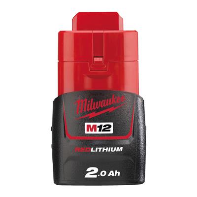 Milwaukee Akü M12B2 Redlithium-Ion 12V. 2,0Ah Mılwaukee T4932430064