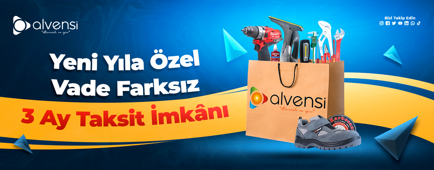 Alvensi.com'da 3 Aya Kadar Vade Farksız Taksit İmkanı