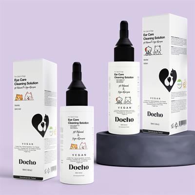 Docho Kedi ve Köpek Göz Temizleme Bakım Solüsyonu 50 ml ve Kulak Temizleme Bakım Solüsyonu 50 ML Seti