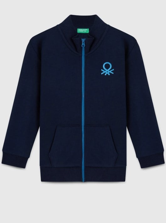 26071/ BENETTON /BNT-B23351 Benetton  FERMUARLI SWEATSHİRT