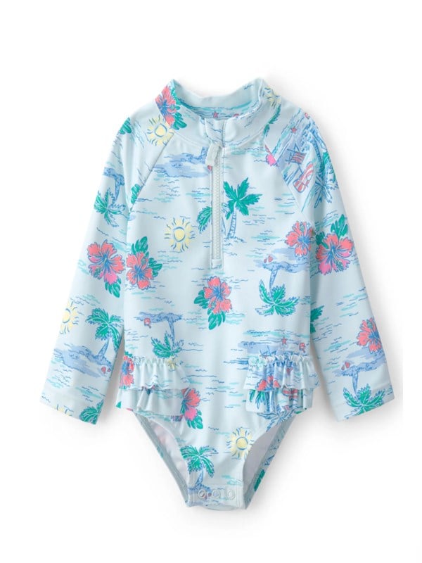 Carters Kız Bebek Güneş Koruyucu Mayo 6 Ay-24 SU YEŞİLİ