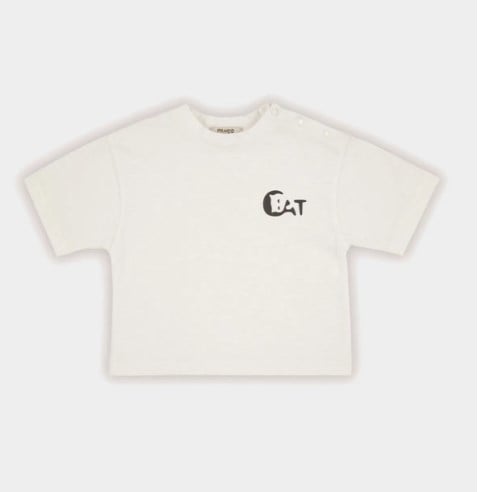 ERKEK Ç MİNİMALİST KISA KOL BASKILI T-SHİRT GK7014