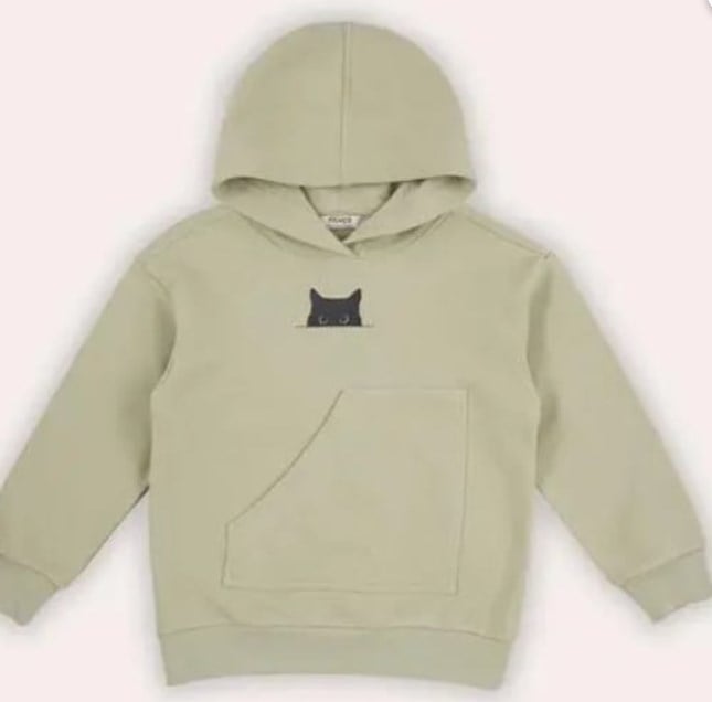 ERKEK ÇOCUK M.O CEP DETAYLI KAPÜŞONLU SWEAT GK7035