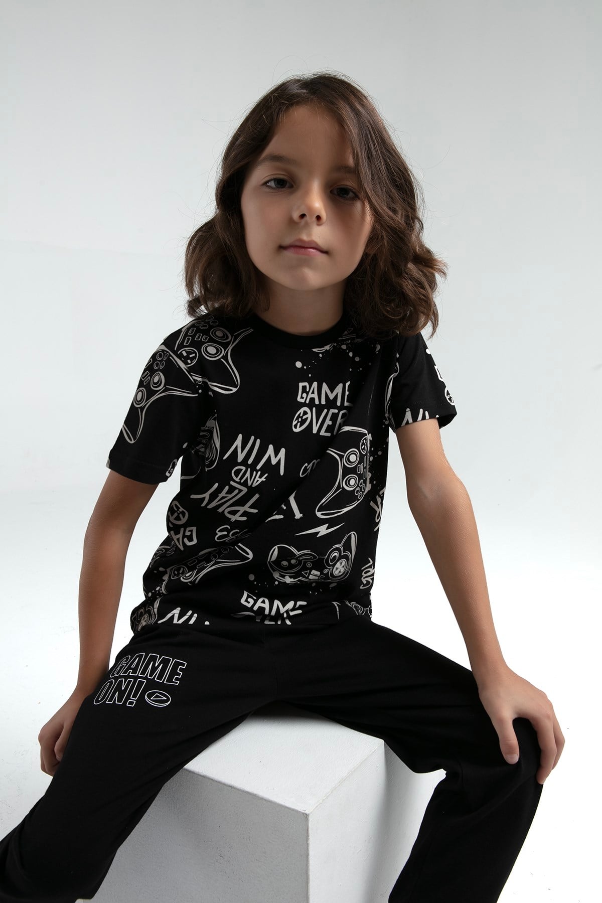 ERKEK GENÇ 3540 GAME OVER BASKI 2Lİ TAKIM GKP0169