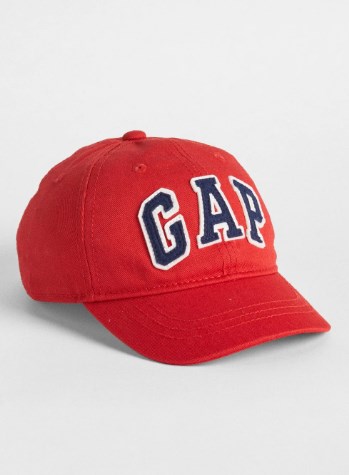 Gap Çocuk Logo Baskı Vintage Kep Şapka KIRMIZI